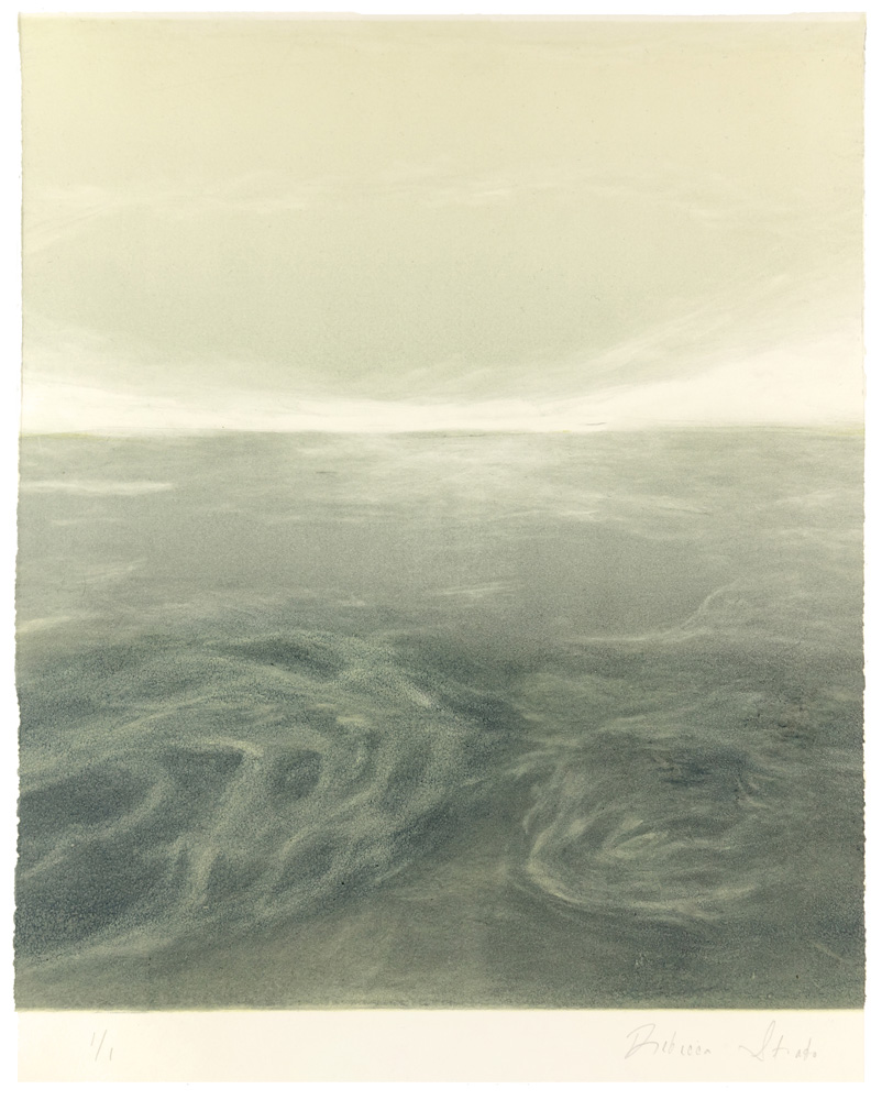 Sea and Sky, Monotype, 14" x 15"